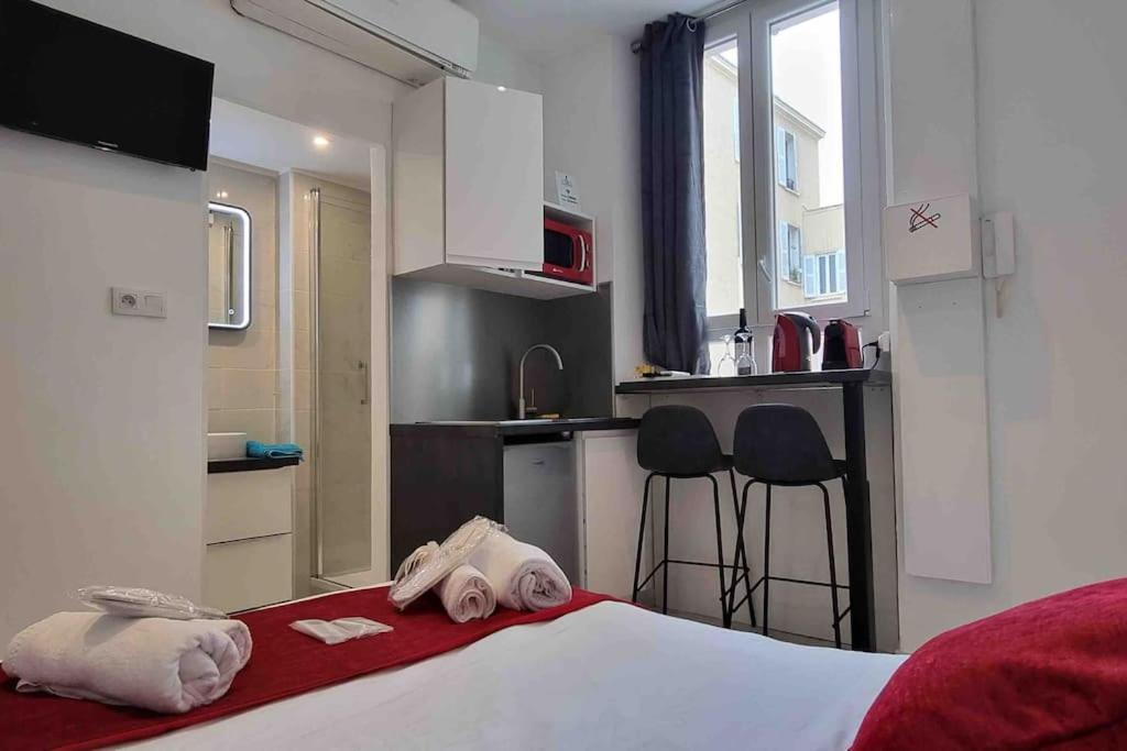 Sweet Home Marceau 6 Studios Hyper Centre Proche De La Mer Et Du Palais Cannes Kültér fotó